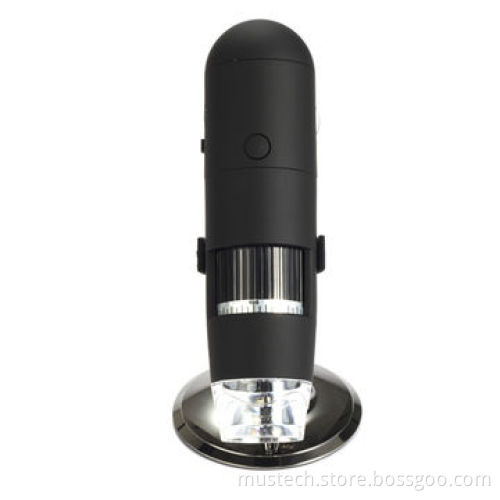 200x 2.4GHz WiFi Wireless USB Digital Microscope with 8 Adjustable LED